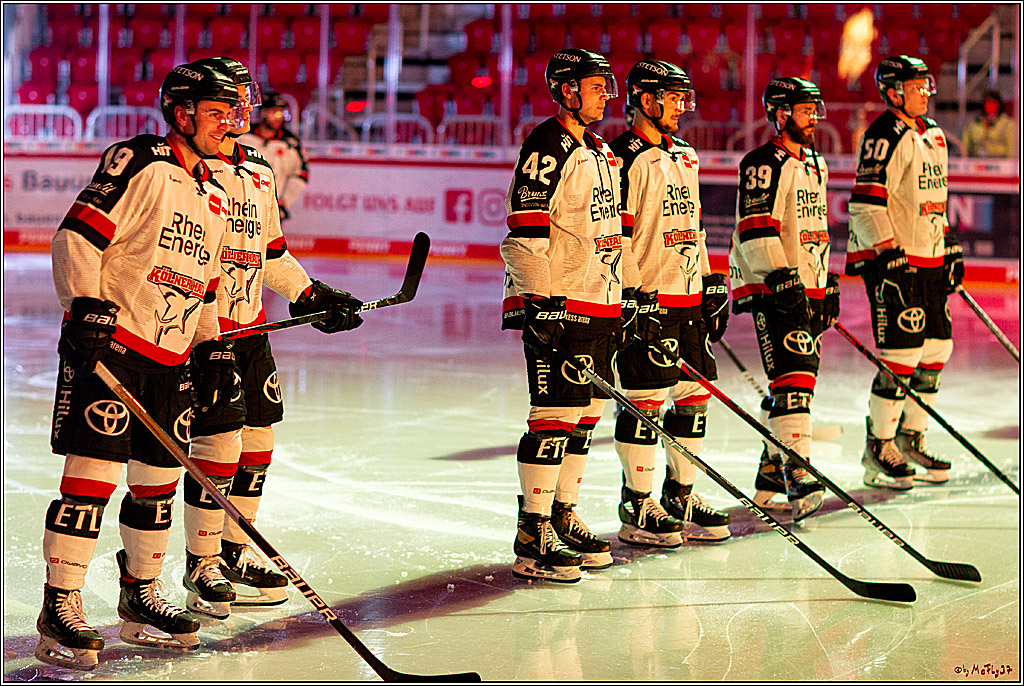 PENNY DEL; Duesseldorfer EG - Koelner Haie; Duesseldorf, 23.01.2022